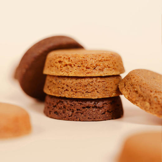 【包邮】Wmix 布列塔尼酥饼礼盒，天然木制香气，醇厚浓郁可可风味 商品图2