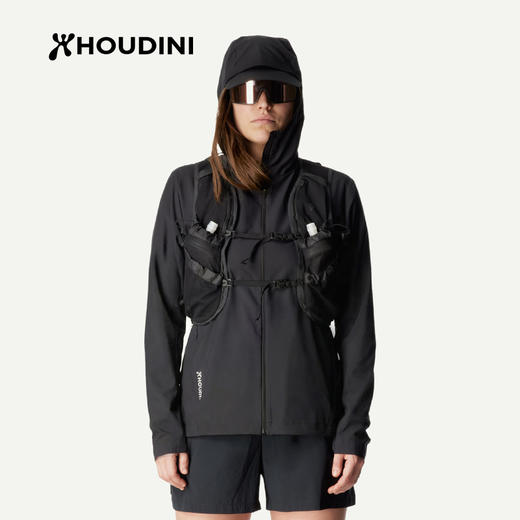 HOUDINI胡丁尼Pace Trail疾速户外26春夏新女连帽跑步轻防风外套 810061 商品图10