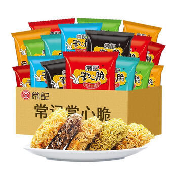 常记干脆面掌心脆方便面速食休闲零食方便食品 混合口味 32包 /粮油调味 /方便食品 /方便面 商品图7