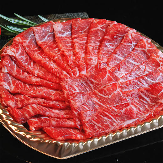 【冻品】天莱香牛有机雪花涮烤牛肉片200g*5盒 商品图1
