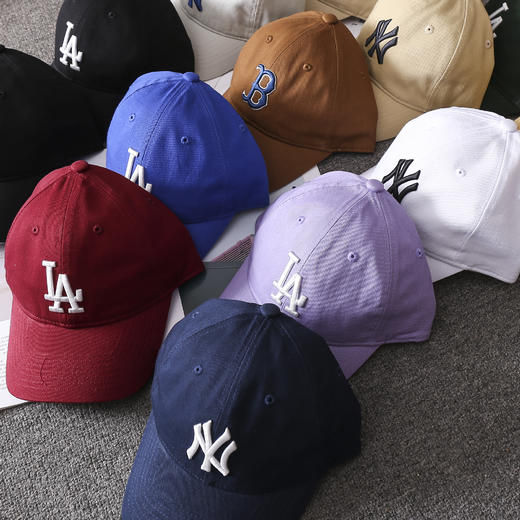【MLB大标棒球帽】棒球帽帽子  男女同款！多色百搭，可咸可甜！   0329返团 商品图1
