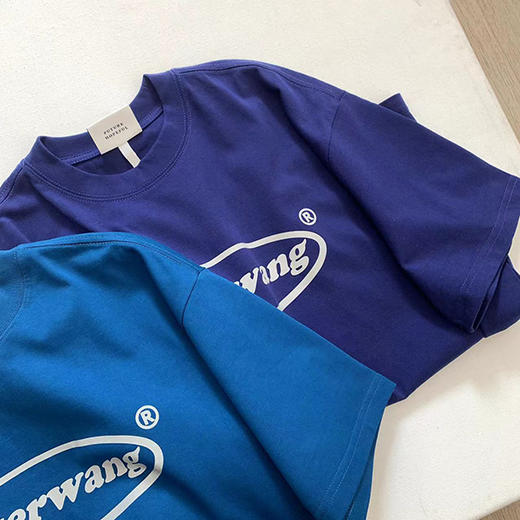 敲高性价比！颜色敲好看的字母印花短袖T恤  情侣款！ 商品图12