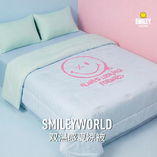 SMILEY 涂鸦笑脸单面凉冷感被原纱凉感空调被夏凉被凉感印花夏被【本商品不支持用券】 商品图0