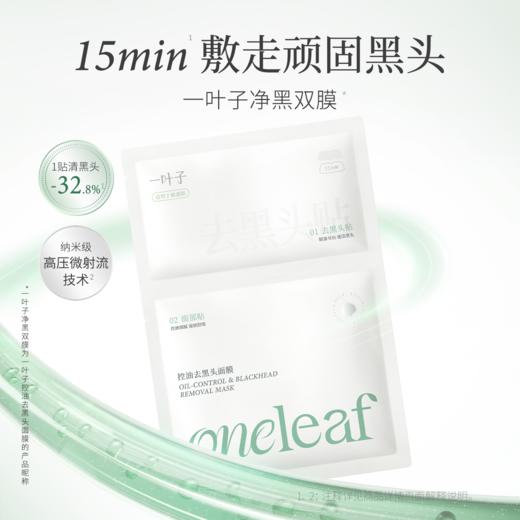 【重磅新品-分区面膜】一叶子控油去黑头面膜10片-祛痘清洁去角质控油 商品图1