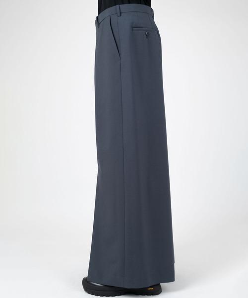 LADMUSICIAN 羊毛前开衩裤 商品图1