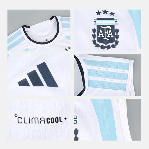 小李子ADIDAS阿迪达斯阿根廷球员版训练背心成人男JZ5960 商品图3