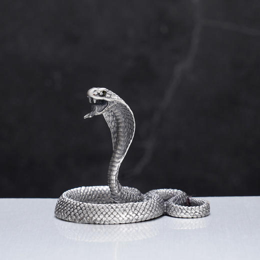 子佩集【十二生肖】S999银茶宠【CC414】鼠牛虎兔龙蛇马羊猴鸡狗猪小摆件2509 商品图2