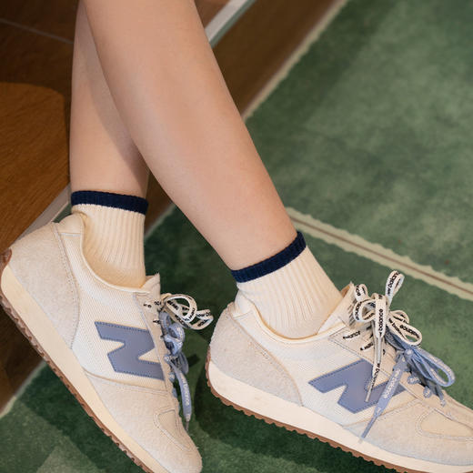 靴下物袜子女款纯棉短袜浅口中短袜防滑不掉跟春秋短袜船袜潮流款 商品图3