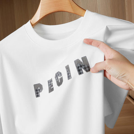 【DKP】【新疆棉】大依优型大码男装夏季圆领短袖T恤休闲透气短袖上衣 商品图2