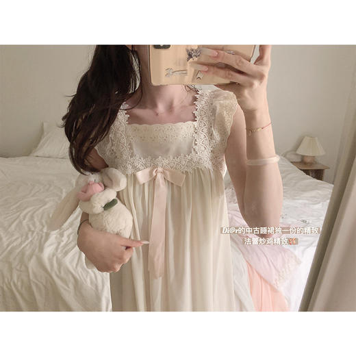 金蘑菇菇 Homewear Di@r少女情怀中古睡衣系列 / 蕾丝睡衣&睡裙 商品图5