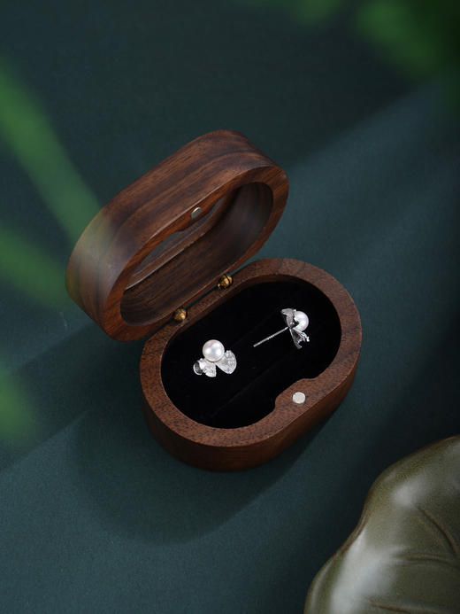 子佩集【小回旋曲】银S925珍珠惜王妃耳钉【E4976】双色蝴蝶结2602 商品图7