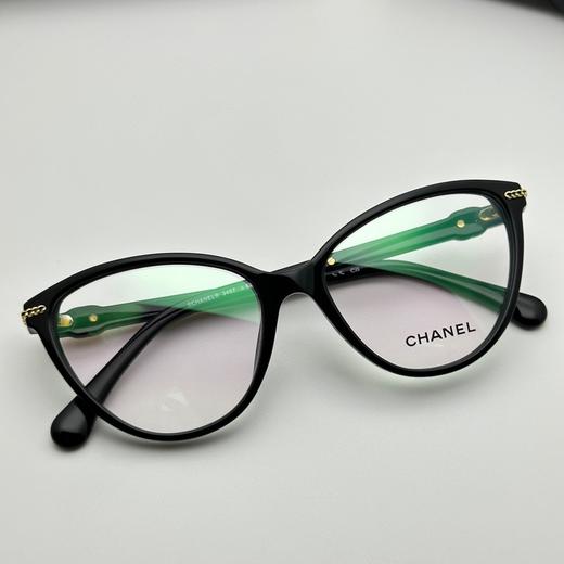 香奈儿 CH3457 板材双C链条⛓ 时尚猫眼光学眼镜（JH） 商品图4