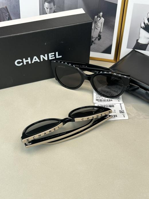 香奈儿  CH5414  猫眼园框板材极简风墨镜（JH） 商品图7