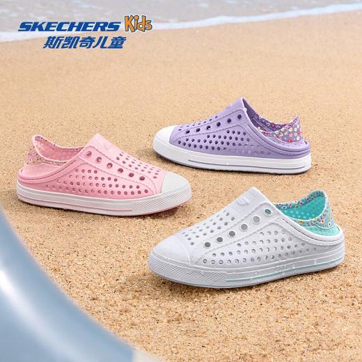 Skechers斯凯奇儿童踩跟洞洞鞋 商品图1
