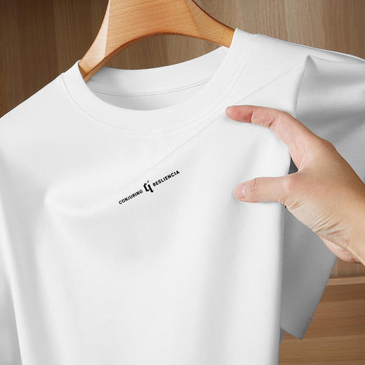 【DKP】【新疆棉】大依优型大码男装圆领短袖T恤亲肤透气休闲短袖上衣 商品图4