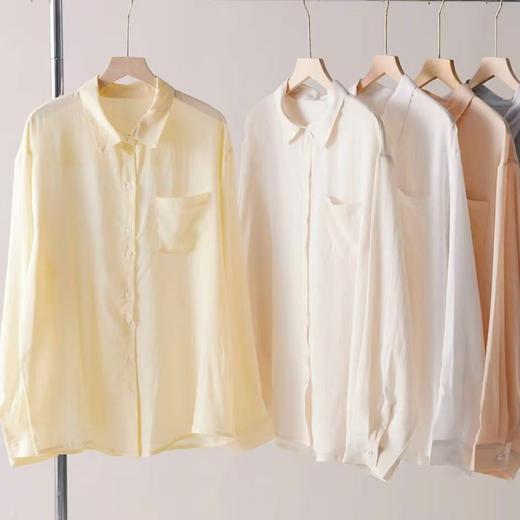 【2026年新款】SPLELED 呼吸麻衬衫 9783  天丝亚麻  宽松剪裁 贴肤舒适 轻盈透气 随性百搭 商品图8