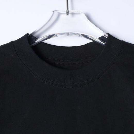 SDSA男装2026新款高贵轻奢刺绣字母圆领短袖T恤后背图案印花百搭 商品图1