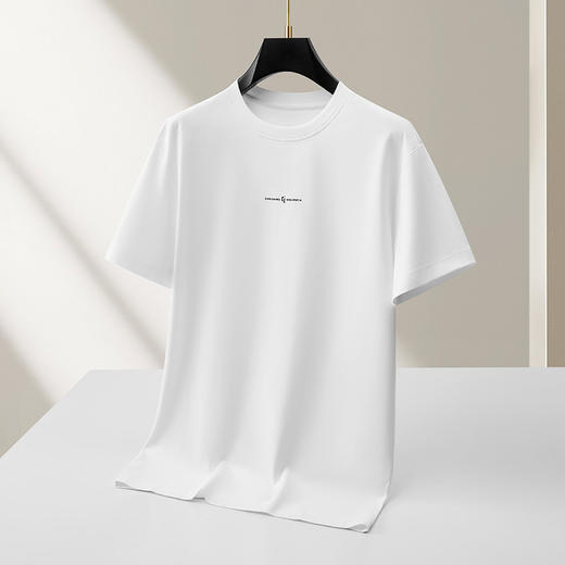 【DKP】【新疆棉】大依优型大码男装圆领短袖T恤亲肤透气休闲短袖上衣 商品图1