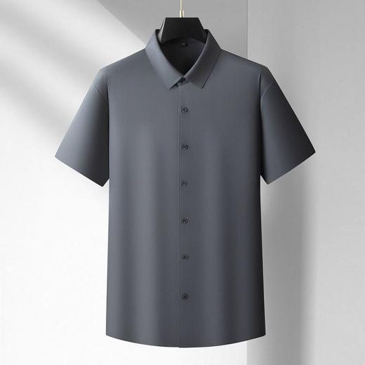 【DM】大依优型大码男装夏季封口短袖衬衫弹力商务休闲上衣T恤350斤可穿 商品图2
