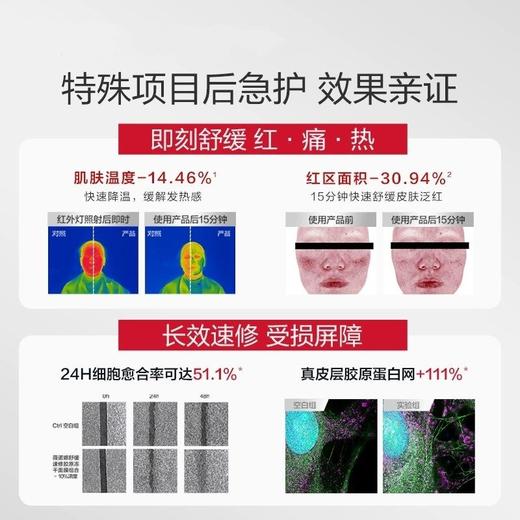 薇诺娜舒缓速修胶原冻干面膜6p敏感肌美容项目后修护紧致改善粗糙 商品图1