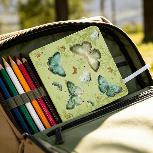 大英博物馆 博物志系列 蝴蝶翩翩透光笔记本 商品图3