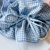 小清新~韩国牛仔大肠发圈格纹头绳女个性时尚丸子头皮筋马尾发绳发圈-纪念日百货门店同款169647846 商品缩略图3