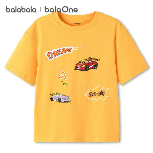 【balaOne】巴拉巴拉童装男童短袖t恤宝宝2026新款夏休闲印花上衣 商品图4