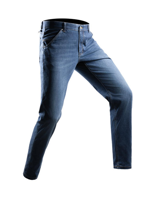 龙牙隐之冰岚轻量锥形牛仔裤加强版 商品图5