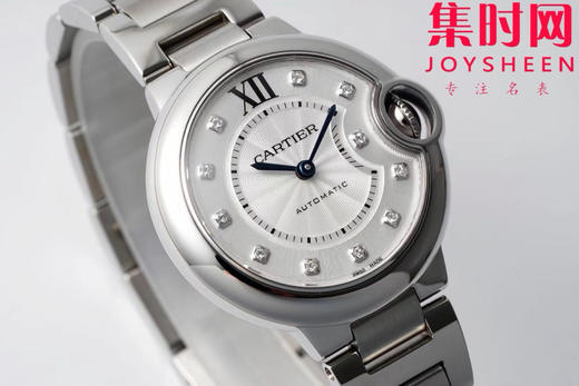 快拆版 CR卡地亚蓝气球系列 中号33mm 两针机械 钻刻款 女士腕表 商品图2