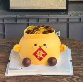 聚宝盆发财蛋糕C款 异形