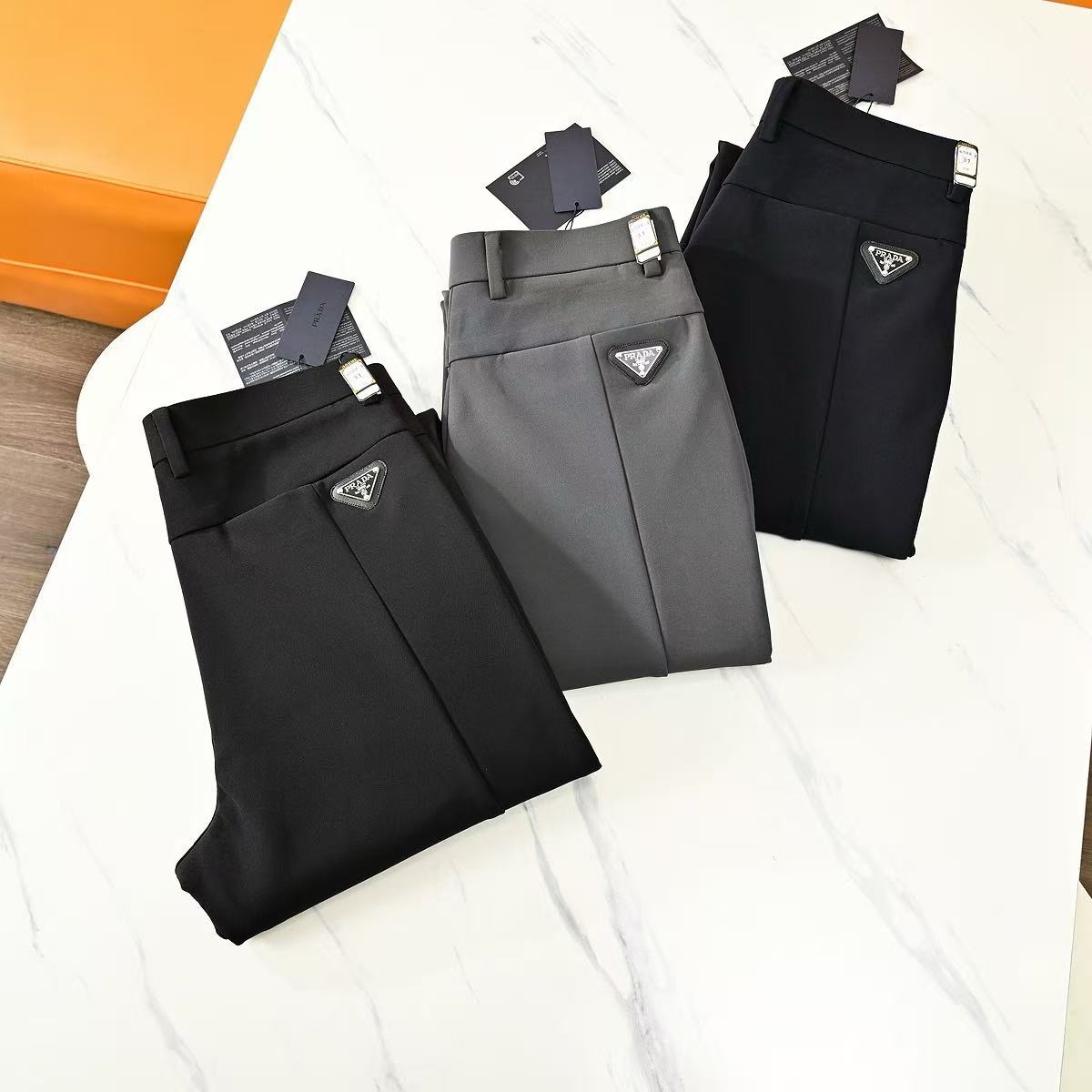 谱拉达2026春季新款男士弹力休闲商务厚款西裤长裤！