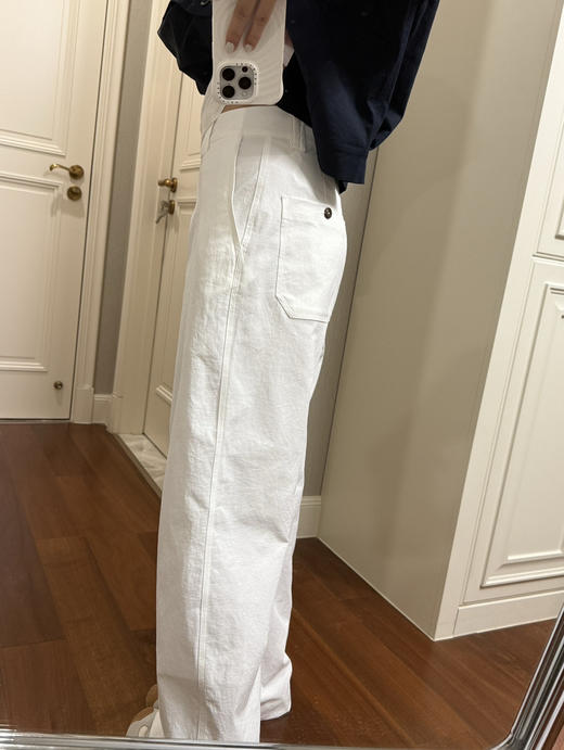 索罗娜抗皱形态记忆棉休闲裤直筒裤031307 商品图13