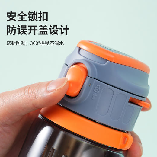 儒乐运动水杯 | Tritan材质、耐冷耐热、吸管口与直饮口两种选择、轻巧便携设计、500/700mL双容量可选、运动出行随时畅饮 商品图13