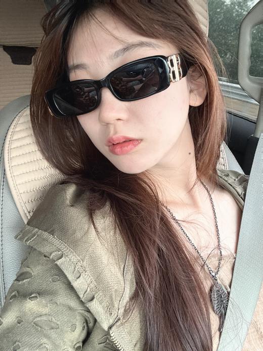 巴黎世家 板材质感太阳眼镜 BB0066S 夺目金属BB双字母扣（JH） 商品图1