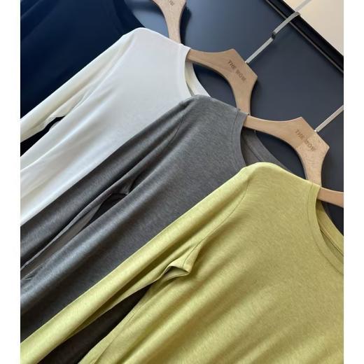 GZ买手优选糯叽叽面膜打底衫显瘦正肩叠穿U型下摆上衣170794691（预售3-5天发货） 商品图1