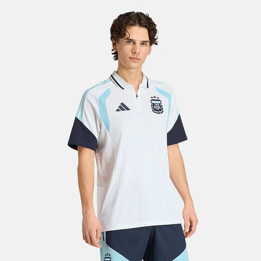 小李子ADIDAS阿迪达斯阿根廷休闲文化训练POLO短袖成人男JY7025 商品图1