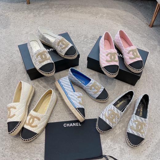 香奈儿 25A渔夫鞋万年经典系列 织物与皮料的完美结合 商品图0