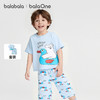 巴拉巴拉宝宝睡衣套装夏季空调服防着凉儿童家居服小童短袖套装棉 商品缩略图0