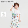 巴拉巴拉宝宝睡衣套装夏季空调服防着凉儿童家居服小童短袖套装棉 商品缩略图1