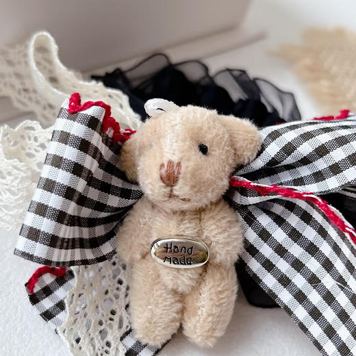 可爱百搭ZY小熊蕾丝发圈发圈-纪念日百货门店同款169648081 商品图4