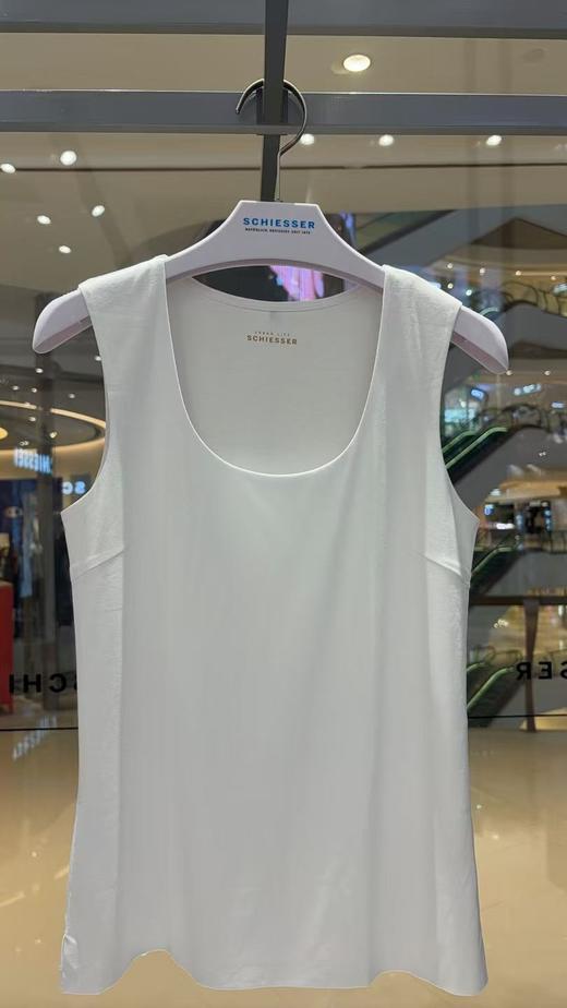 【UL系列外穿】舒雅女棉+再生纤维加蚕丝混纺多用搭配 简约大气背心 设计师款背心 80/24633V 商品图8