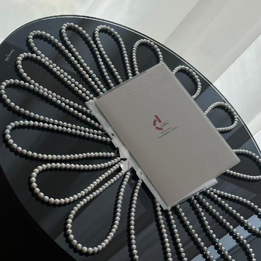 接近9mm的真多麻色日本进口akoya大珠珠。8-9mmakoya项链，有生长痕迹，没有大坑洼，越看越喜欢太亮了不止一点。附GRC大证 商品图6