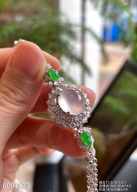 6094503，蛋面戒指手链两用款，具体价格微信咨询