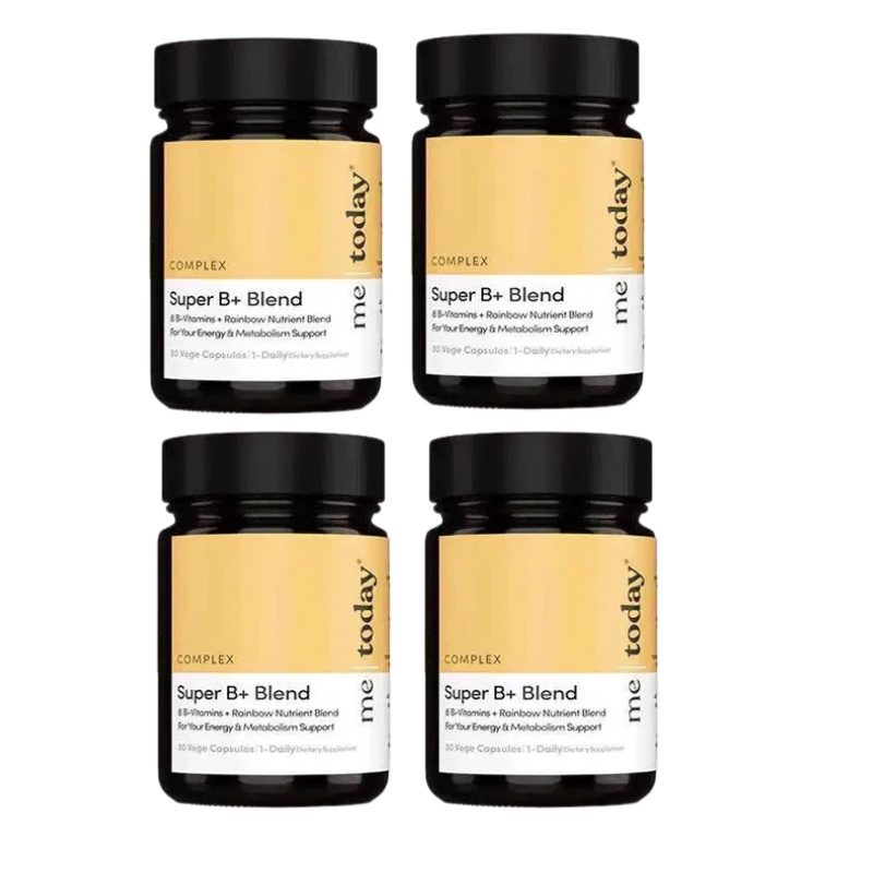【预售3.18日陆续发后】metoday彩虹B族代谢胶囊 VB 姜黄复合B族维生素30粒/瓶