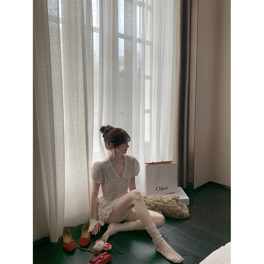 金蘑菇菇 Camellia & Tsubaki白巧 / 招牌法式衬衫套组