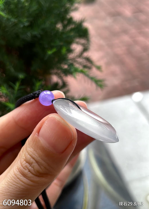 玻璃平安扣裸石【6094803】具体价格微信咨询 商品图3