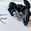 高贵气质精致女人水晶经典黑色发圈-纪念日百货门店同款169648128 商品缩略图4