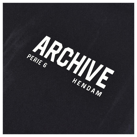 半身缘男装 春季黑白哲学低调质感舒适潮流字母印花卫衣261212P04510205 商品图7