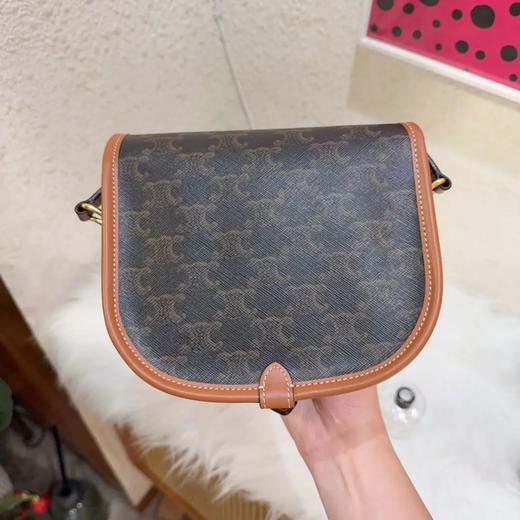 Celine Folco 黑老花 马鞍包 商品图1