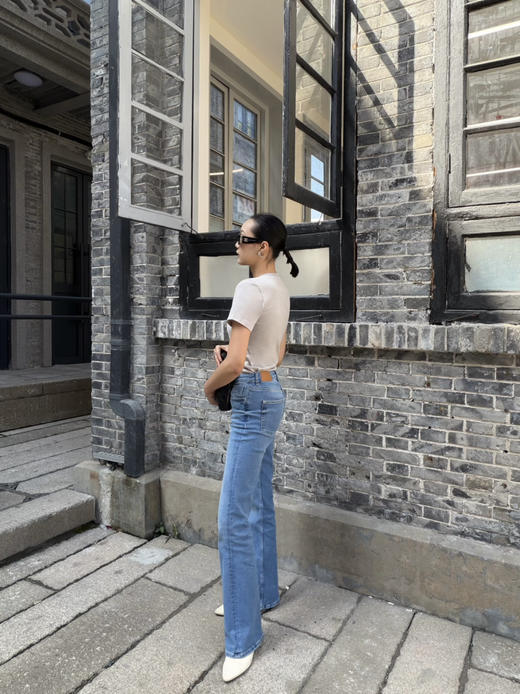 【棉麻之美】噢蜜ooomeooo正肩小圆领防晒T 商品图12